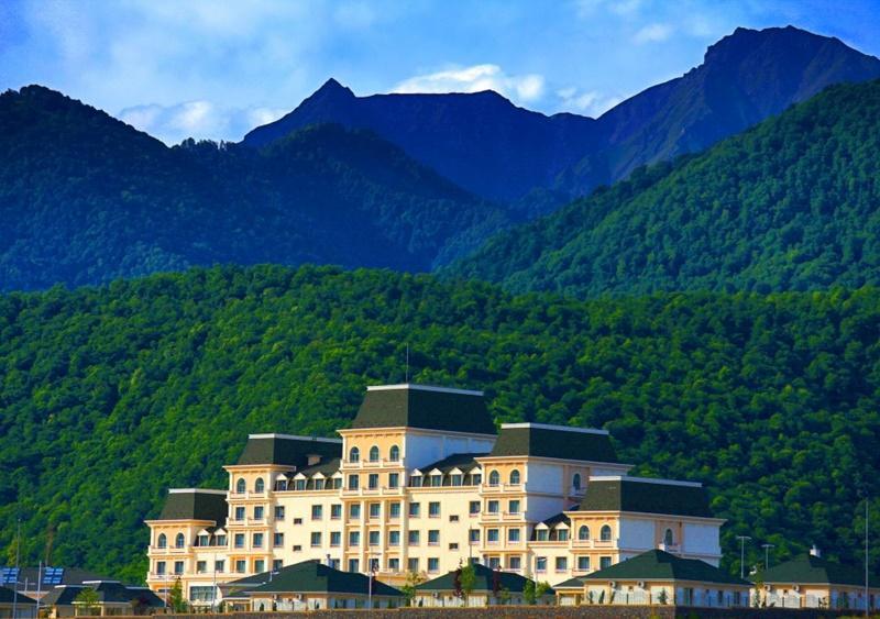 Qafqaz Resort Hotel Qəbələ Zewnętrze zdjęcie